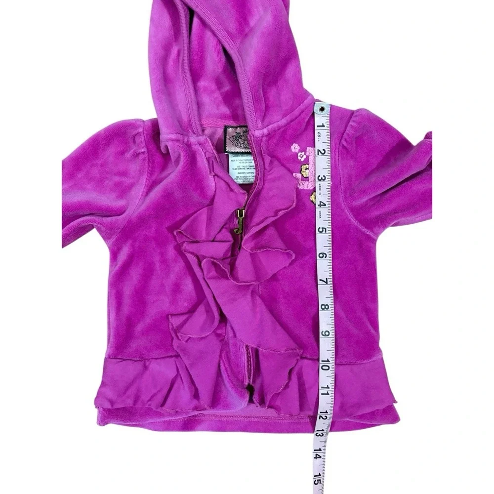 Juicy Couture Girls 2 Pieces‎ Set Velour Size 18-24 Month